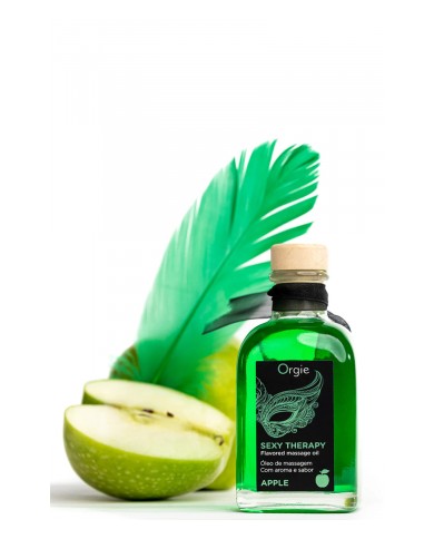 Huile de massage embrassable Sexy Therapy Pomme