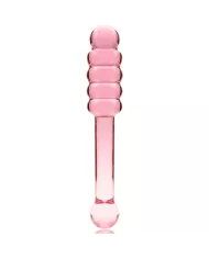 NEBULA SERIES BY IBIZA - MODÈLE 20 GODE EN VERRE BOROSILICATE ROSE 20.5 CM -O- 3 CM