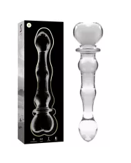 NEBULA SERIES BY IBIZA - MODÈLE 21 GODE EN VERRE BOROSILICATE CLAIR 20.5 CM -O- 3.5 CM NEBULA SERIES BY IBIZA - MODÈLE 21 GODE EN VERRE BOROSILICATE CLAIR 20.5 CM -O- 3.5 CM