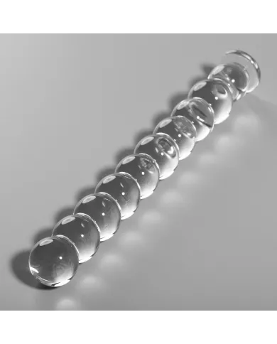 NEBULA SERIES BY IBIZA - MODÈLE 22 GODE EN VERRE BOROSILICATE CLAIR 21.5 CM -O- 2.5 CM