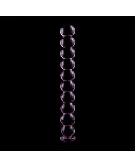 NEBULA SERIES BY IBIZA - MODÈLE 22 GODE EN VERRE BOROSILICATE ROSE 21.5 CM -O- 2.5 CM