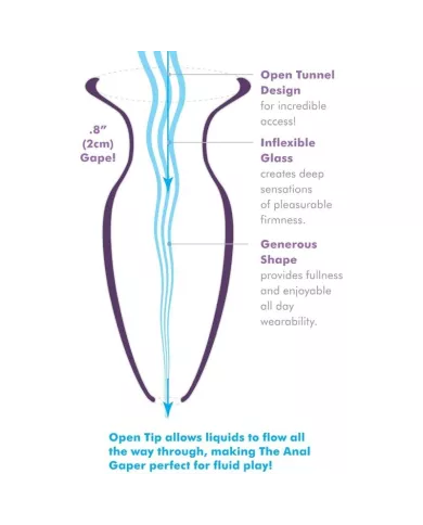 ANAL FANTASY ELITE COLLECTION - DILATATEUR ANAL GAPER POUR DÉBUTANTS CRISTAL TAILLE S ANAL FANTASY ELITE COLLECTION - DILATATEUR ANAL GAPER POUR DÉBUTANTS CRISTAL TAILLE S