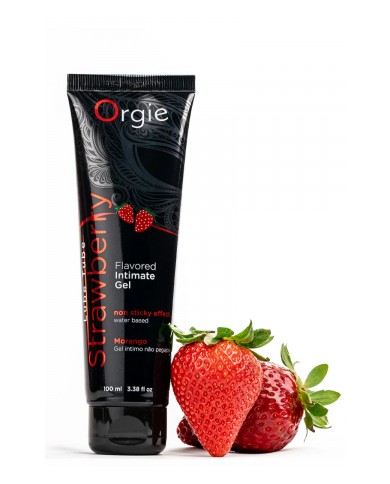 Lubrifiant eau Lube Tube fraise 100ml
