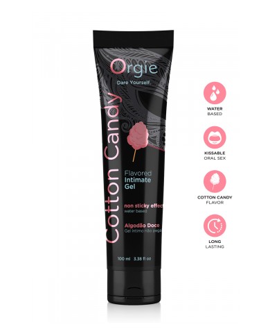 Lubrifiant eau Lube Tube Barbe à papa 100ml
