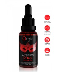 Gel d'excitation du Clitoris Orgasm Drops Kissable