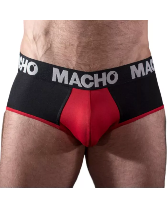 MACHO - MS26N SLIP NOIR/ROUGE M MACHO - MS26N SLIP NOIR/ROUGE M