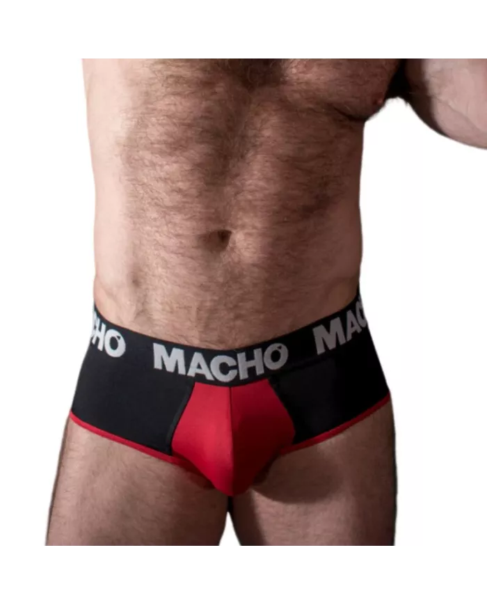 MACHO - MS26N SLIP NOIR/ROUGE L MACHO - MS26N SLIP NOIR/ROUGE L