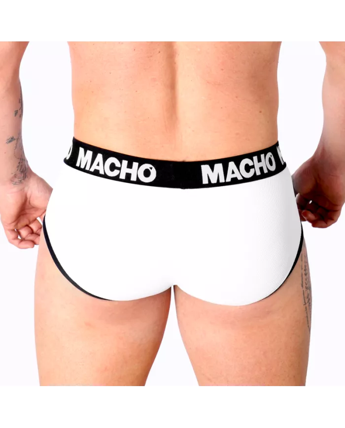 MACHO - MS30BL SLIP BLANC XL MACHO - MS30BL SLIP BLANC XL