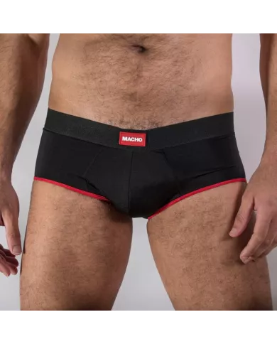 MACHO - MS24R SLIP ROUGE FONCÉ S