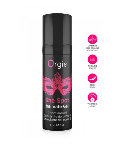 Gel stimulateur de point G She Spot 15ml