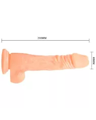 BAILE - GODE  BITE RÉALISTE AVEC VIBRATION BAILE - GODE  BITE RÉALISTE AVEC VIBRATION