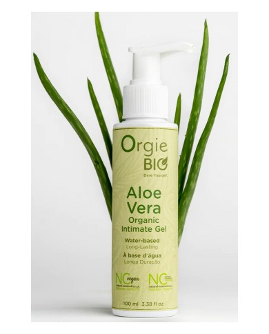 Gel Intime Bio à Base d'Eau à l'Aloe Vera