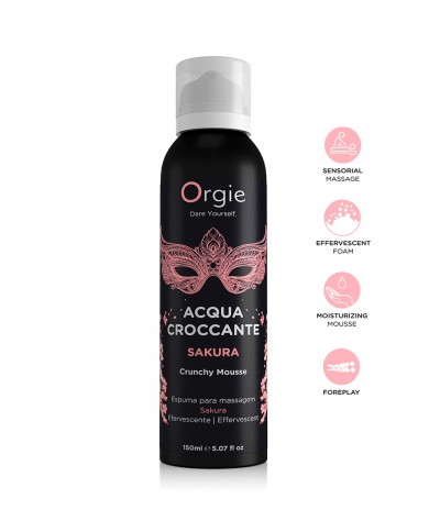 Mousse de massage effervescente Sakura 150ml