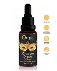 Gel d'excitation du Clitoris Orgasm Drops Vibe 15ml