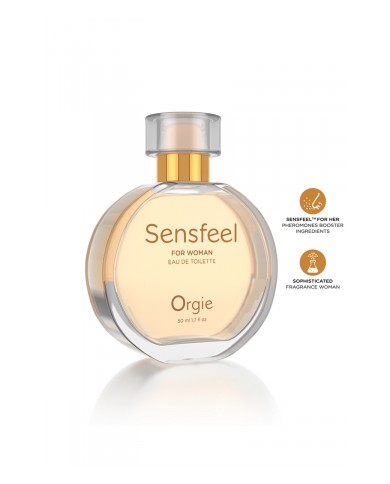 Sensfeel pour femme - eau de toilette booster de phéromone