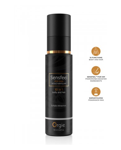 Elixir de Séduction Sensfeel 10 en 1 Pour Homme