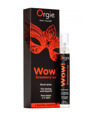 Spray buccal excitant Wow menthol fraise glaçé