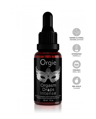 Gouttes d'excitation clitoridienne Orgasm Drops Intense