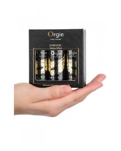Coffret 3 huiles de massage Sensuel Tantric Collection