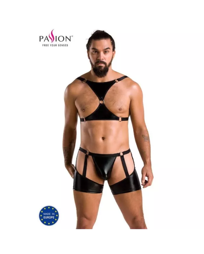 PASSION - 047 ENSEMBLE ARON NOIR S/M PASSION - 047 ENSEMBLE ARON NOIR S/M