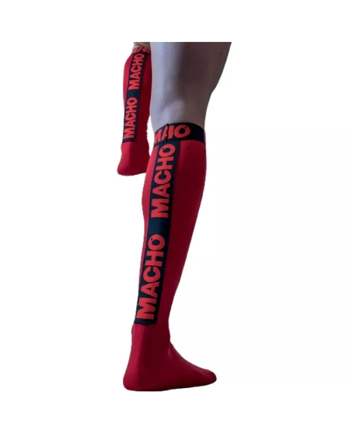 MACHO - CHAUSSETTES FINES TAILLE UNIQUE ROUGE MACHO - CHAUSSETTES FINES TAILLE UNIQUE ROUGE