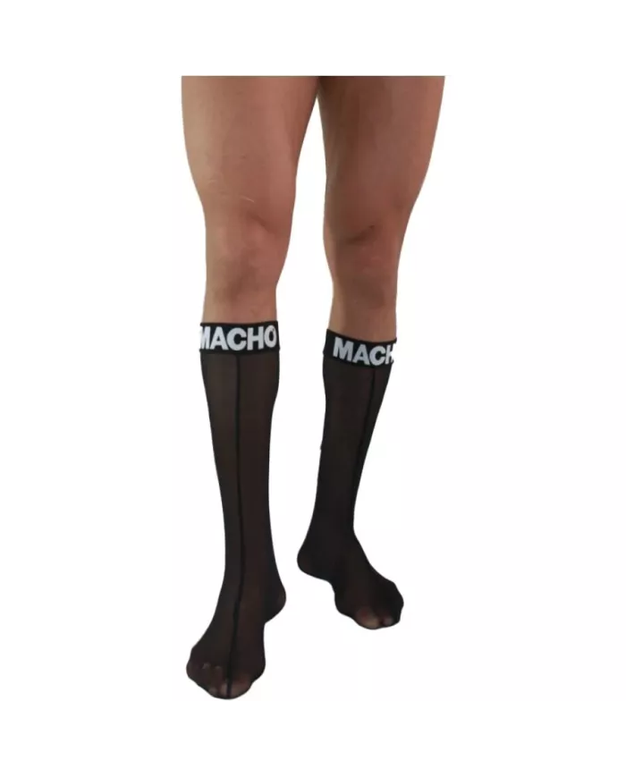 MACHO - CHAUSSETTES FINES TAILLE UNIQUE NOIRES