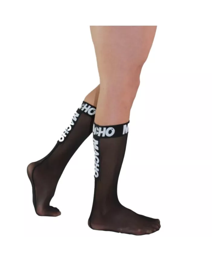 MACHO - CHAUSSETTES FINES TAILLE UNIQUE NOIRES