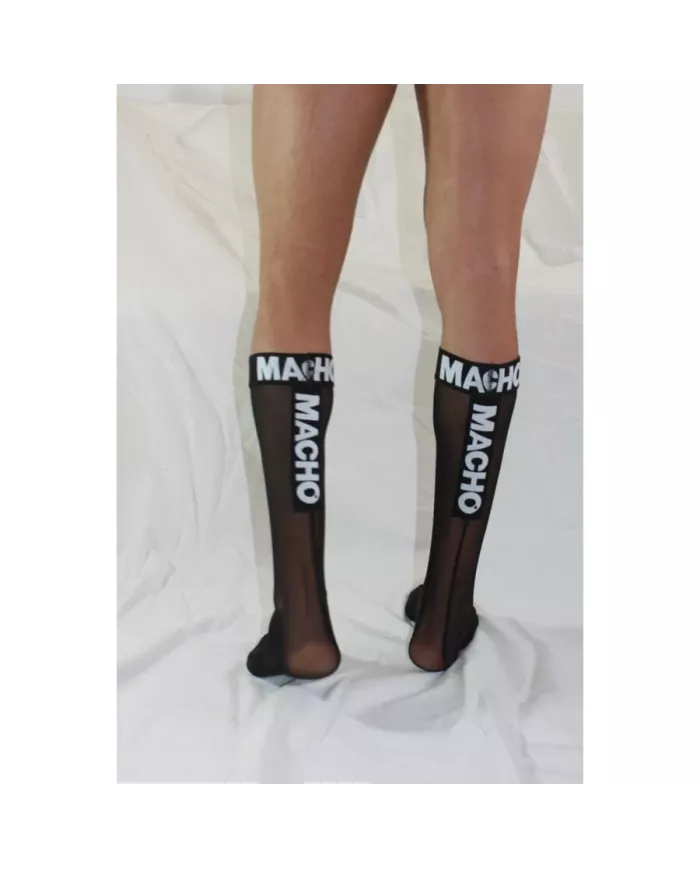 MACHO - CHAUSSETTES FINES TAILLE UNIQUE NOIRES