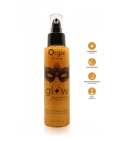 Huile brillante pour le corps 110ml - Orgie