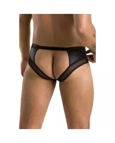 PASSION - 030 SLIP OUVERT TOM NOIR L/XL