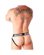 MACHO - MX25NC JOCK CUIR NOIR S MACHO - MX25NC JOCK CUIR NOIR S