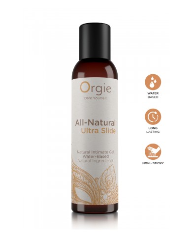 Gel intime naturel All Natural Ultra Slide 150ml