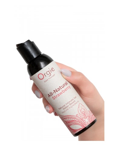Gel intime naturel All Natural fraise 150ml