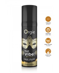 Gel d'excitation Dual Vibe Pina Colada Liquid Vibrator