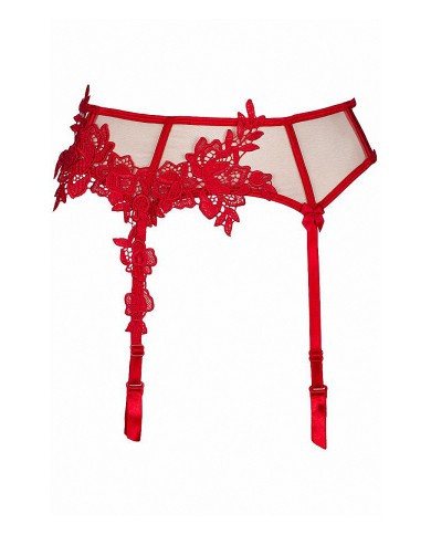 Porte-jarretelles rouge V-8862 - Axami