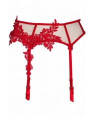 Porte-jarretelles rouge V-8862 - Axami
