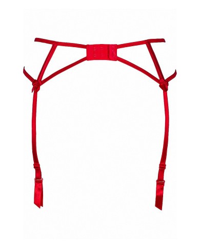 Porte-jarretelles rouge V-8862 - Axami