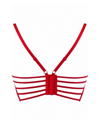 Soutien-gorge dentelle rouge V-9691 - Axami