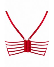 Soutien-gorge dentelle rouge V-9691 - Axami