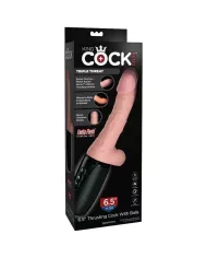 KING COCK - PLUS TRIPLE MENACE PEAU CLAIRE KING COCK - PLUS TRIPLE MENACE PEAU CLAIRE