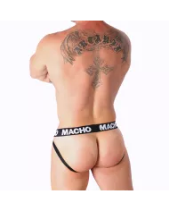 MACHO - MX26X1 JOCK GRID BLANC M