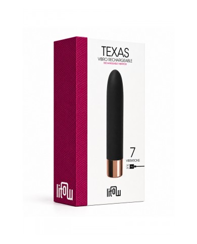 Vibro rechargeable Texas - Litolu