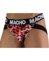 MACHO - MX28MR JOCK MILITAIRE ROUGE M MACHO - MX28MR JOCK MILITAIRE ROUGE M