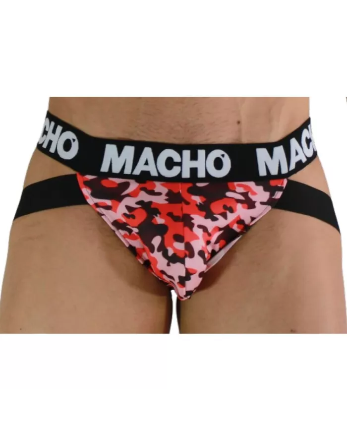 MACHO - MX28MR JOCK MILITAIRE ROUGE L MACHO - MX28MR JOCK MILITAIRE ROUGE L