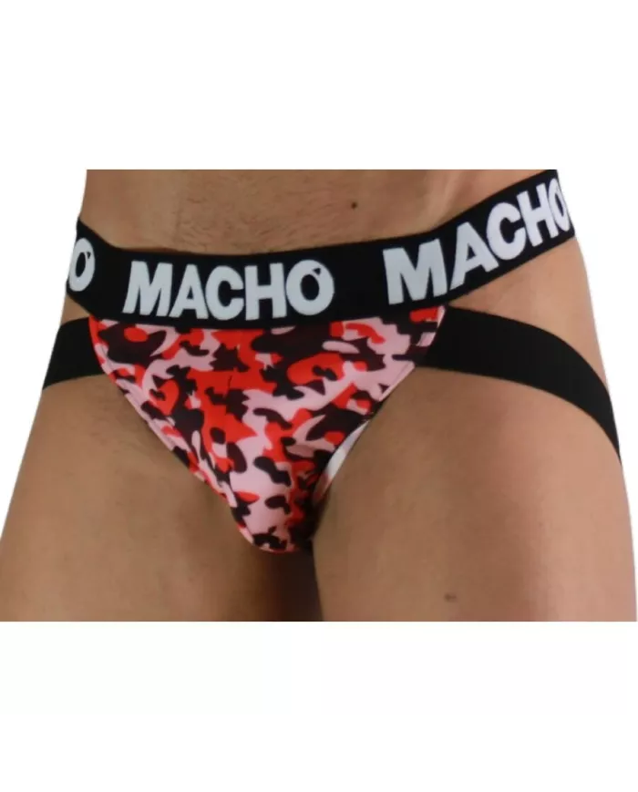 MACHO - MX28MR JOCK MILITAIRE ROUGE XL MACHO - MX28MR JOCK MILITAIRE ROUGE XL