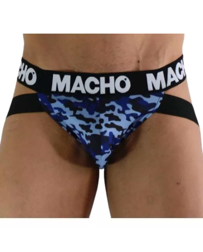 MACHO - MX28MA JOCK BLEU MILITAIRE S MACHO - MX28MA JOCK BLEU MILITAIRE S