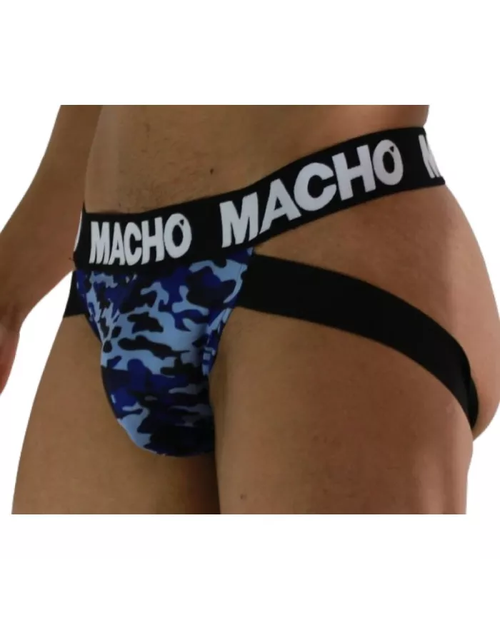 MACHO - MX28MA JOCK BLEU MILITAIRE S MACHO - MX28MA JOCK BLEU MILITAIRE S