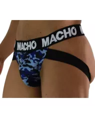 MACHO - MX28MA JOCK BLEU MILITAIRE M MACHO - MX28MA JOCK BLEU MILITAIRE M