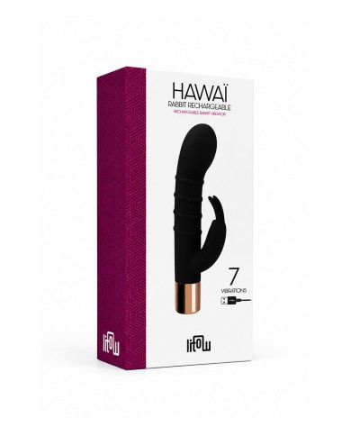 Vibro rabbit rechargeable Hawaï - Litolu