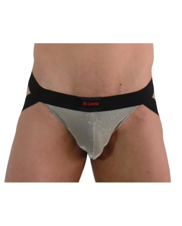 BURN - 001 JOCK BEIGE BRILLANT / NOIR S BURN - 001 JOCK BEIGE BRILLANT / NOIR S
